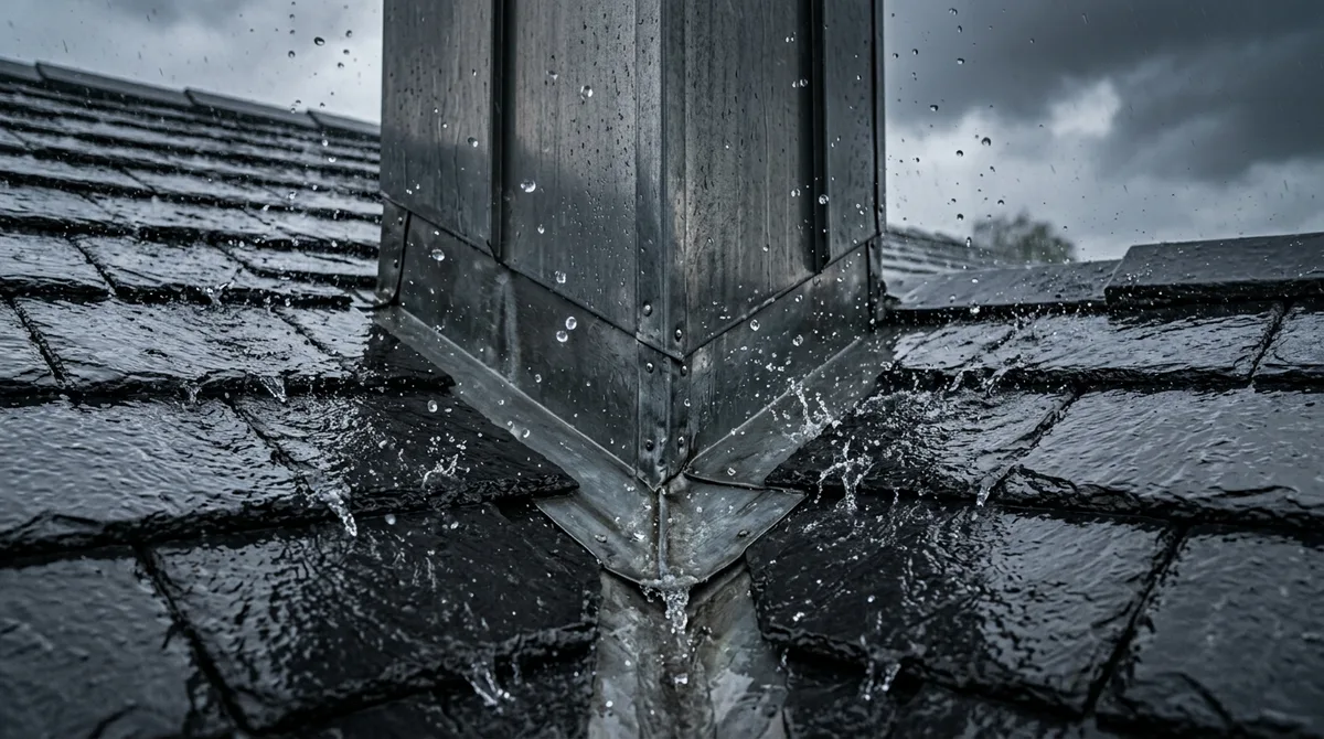 Fuite de toiture sous forte pluie : causes, urgence et assurance