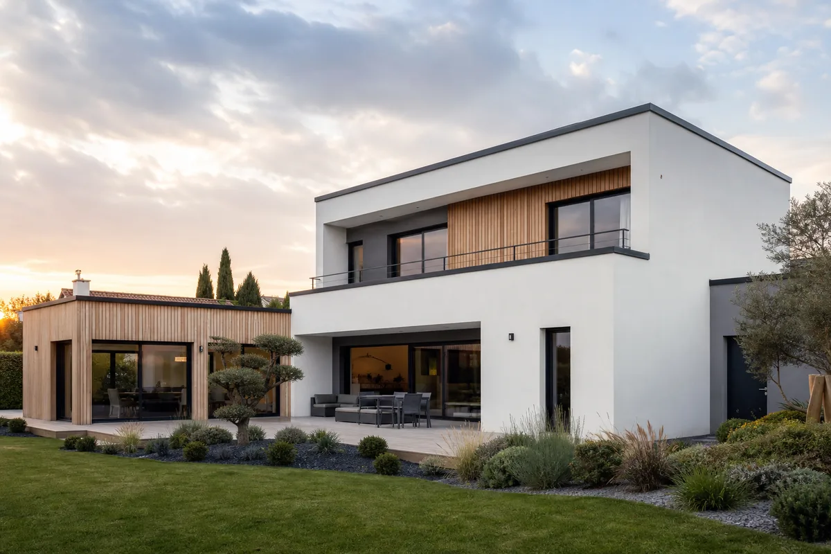 Toiture de maison moderne : formes, matériaux et budget
