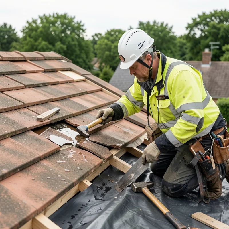Urgence fuite toiture : tarifs 2026, intervention rapide et solutions